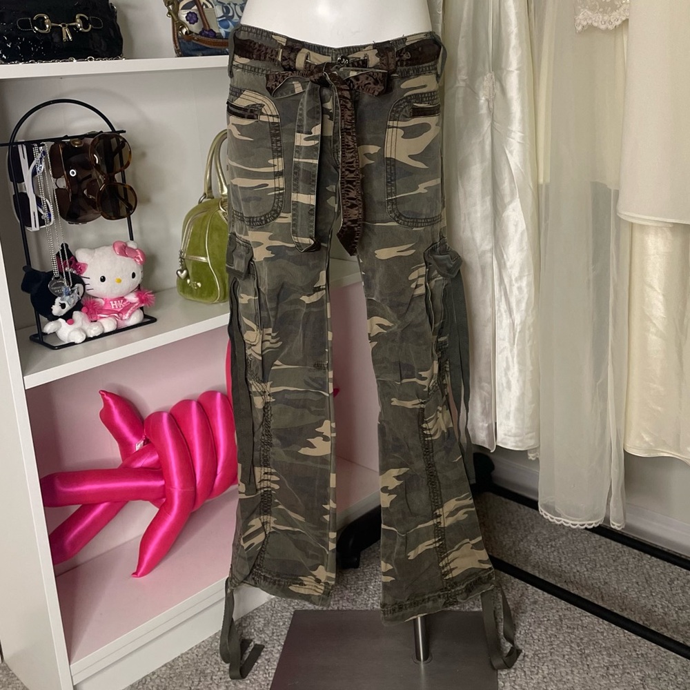 Abercrombie & Fitch | Pants & Jumpsuits | Y2k Camo Cargos | Poshmark